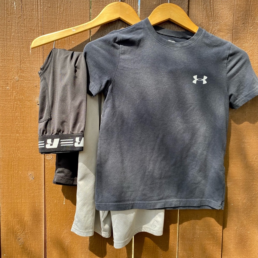 Boys Athletic set Underarmour & Russel
